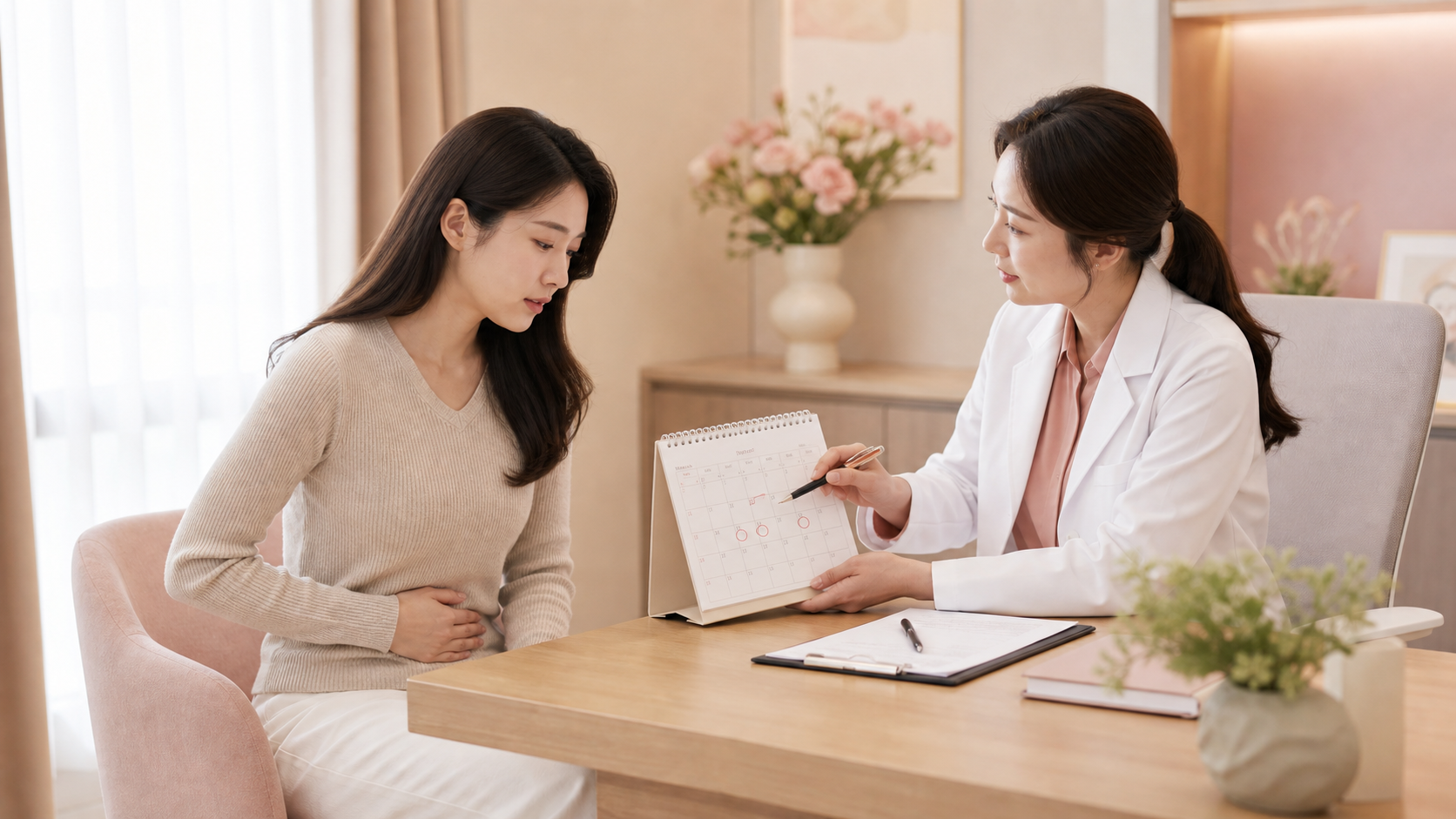 [생리불순] 두 달째 건너뛴 생리, 자궁이 보내는 구조 신호입니다