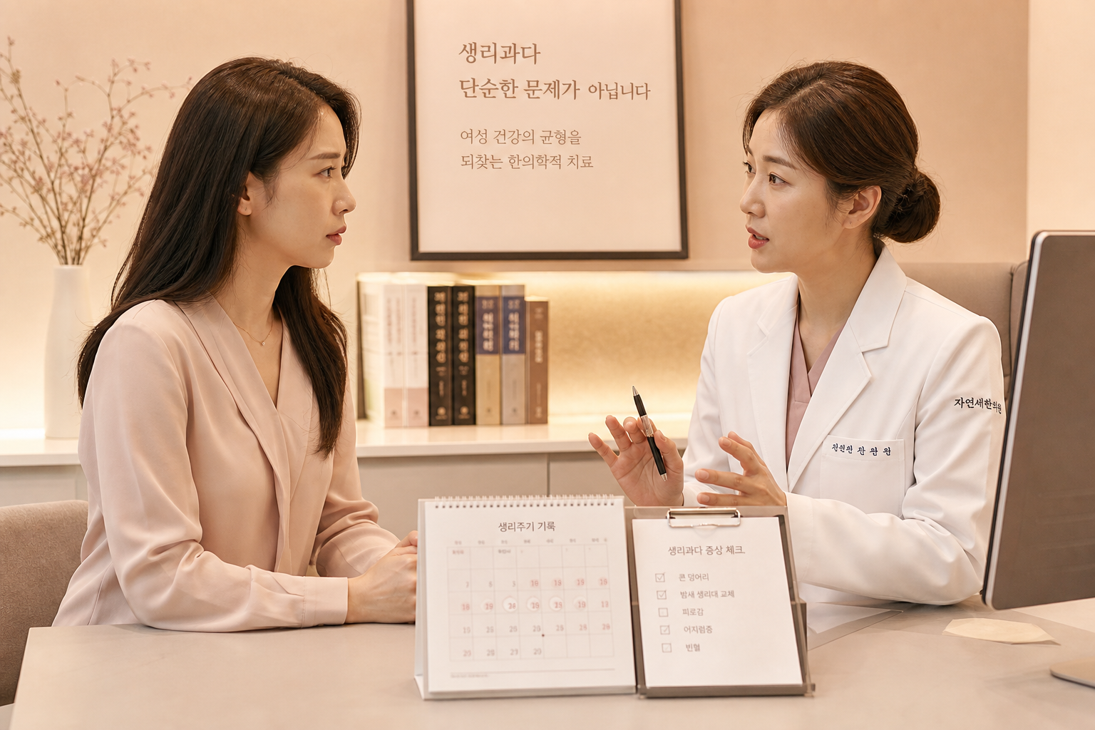 생리양이 갑자기 많아졌다면, 과다월경에서 먼저 확인할 신호