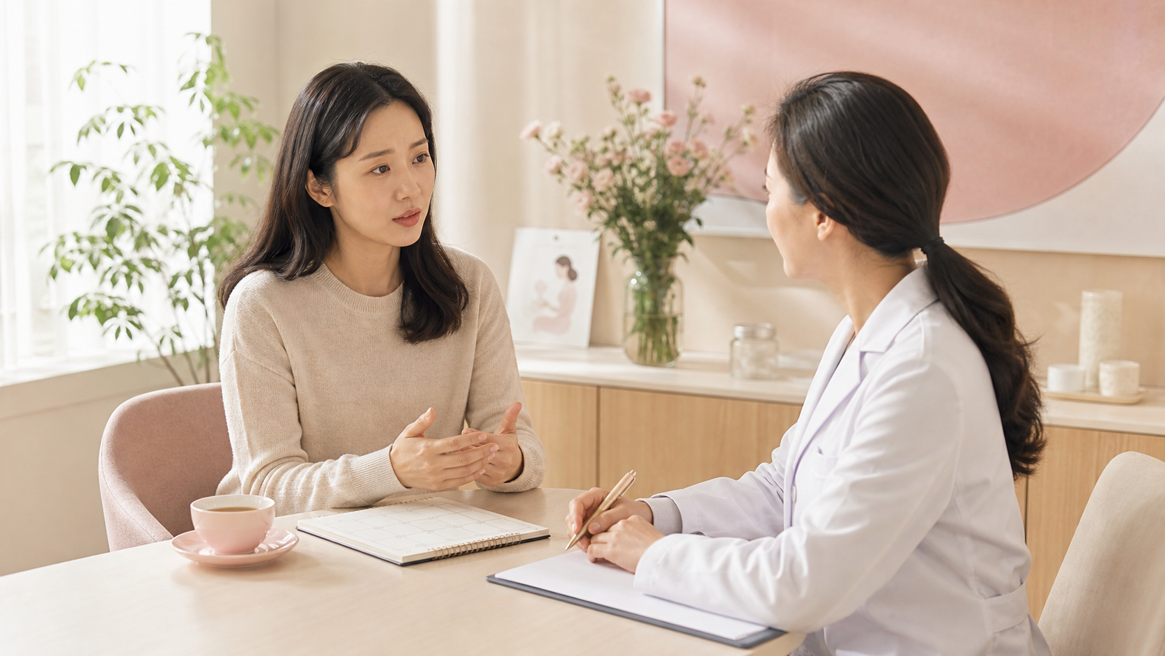 [무월경·희발월경] 생리가 몇 달씩 늦어진다면, 무월경과 희발월경을 구분해야 합니다