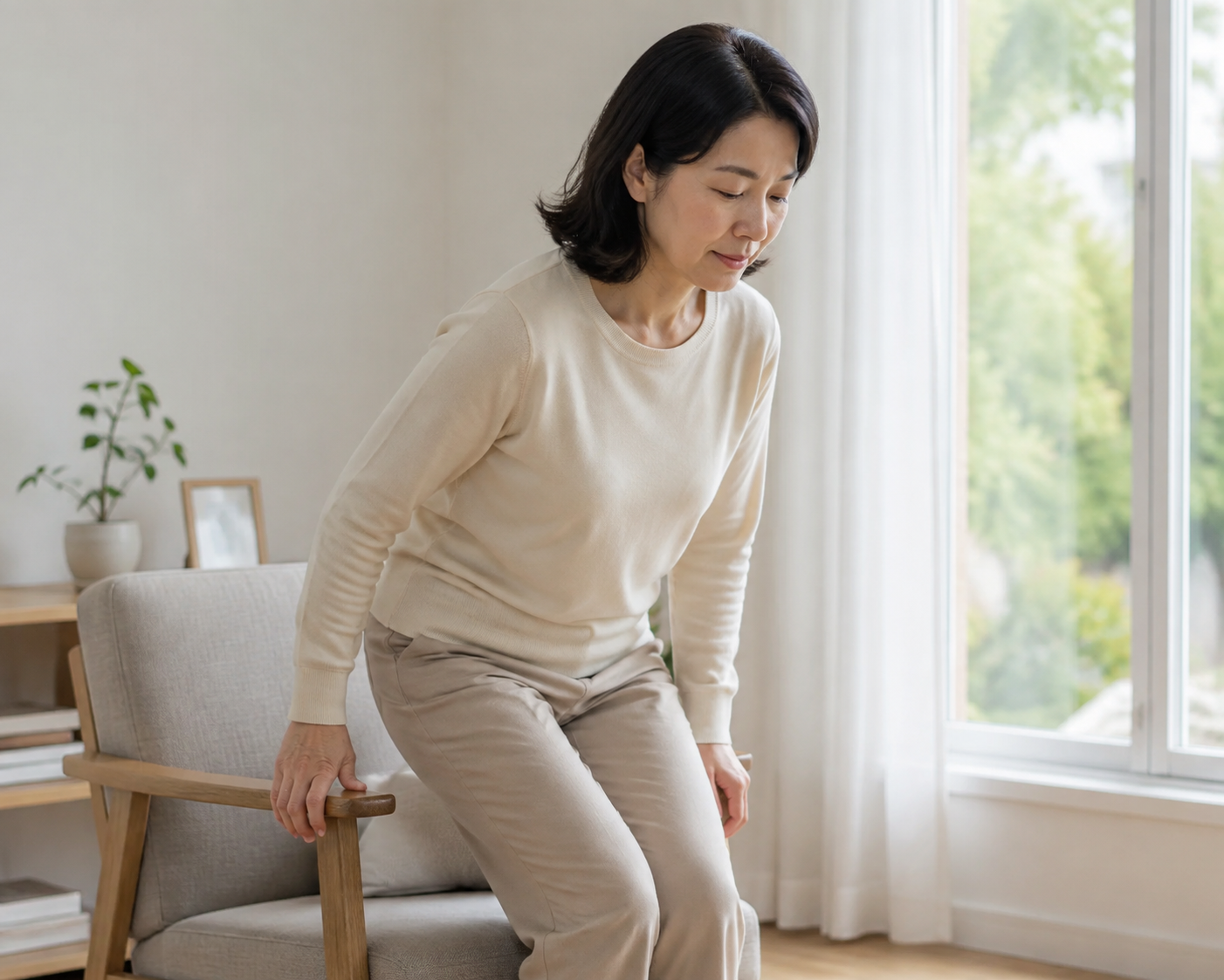 기립성 어지럼 안전한 자세 변화 이미지